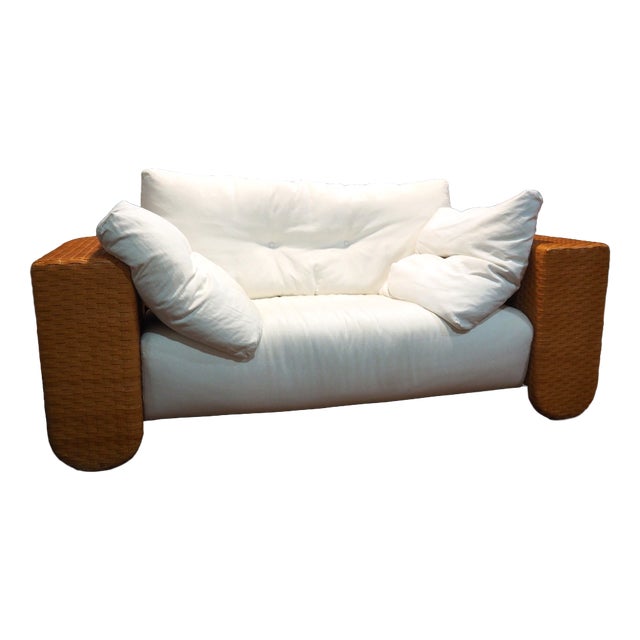 Sofas and Armchair by Pierantonio Bonacina, 1980s, Set of 3 For Sale