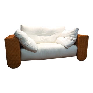Sofas and Armchair from BBB Bonacina, 1980s, Set of 3 For Sale