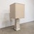 Brutalist Large French Brutalist Limestone Lamp, 1970 For Sale - Image 3 of 10
