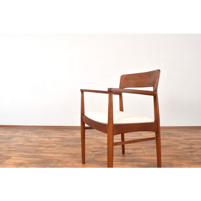 Danish Teak Dining Chairs by Henning Kjærnulf for Korup Stolefabrik, 1960s, Set of 2 For Sale - Image 11 of 17