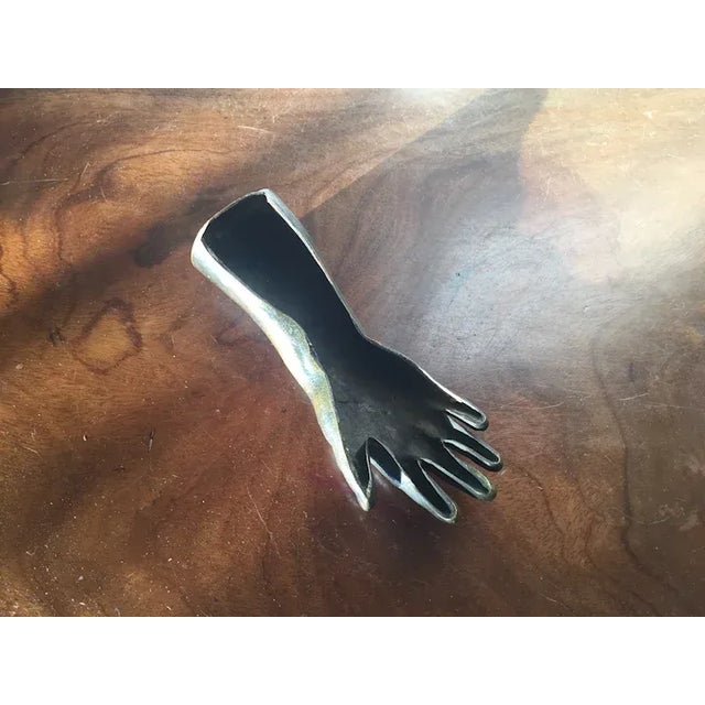 Antique 19th Century Grand Tour Bronze Hand Sculpture Paperweight For Sale In New York - Image 6 of 12