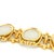 Gold Vintage Lalaounis Frosted Rock Crystal and Diamond Bracelet in 18k Gold, Greece For Sale - Image 8 of 13
