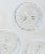 Glass Vintage Waterford "Heritage" Cut Crystal Coasters, S/5 For Sale - Image 7 of 8