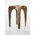 Handmade Walnut Stool by Maxime Goléo For Sale - Image 6 of 10