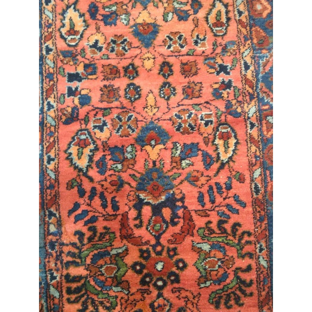 1920s Vintage Persian Lillihan Rug For Sale - Image 9 of 13