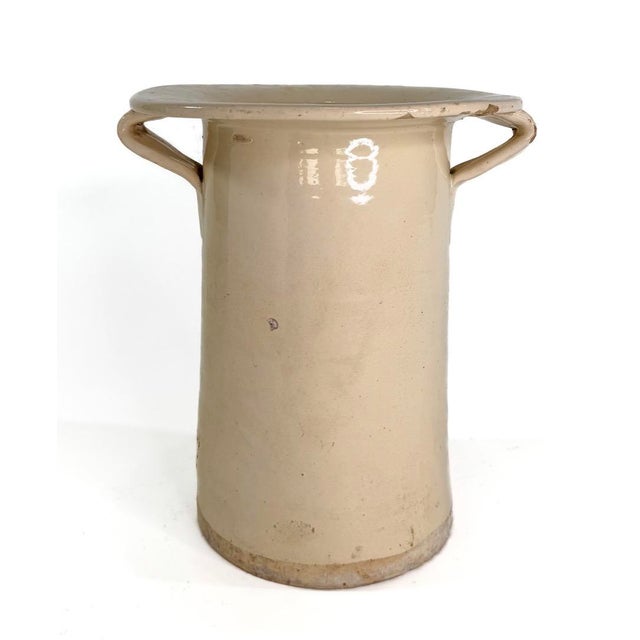 19th Century Italian Confit Jars / Pots- Set of 3 For Sale - Image 4 of 7