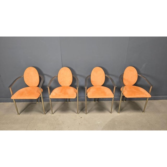 Vintage Dining Chairs by Belgo Chrom, 1980s, Set of 4 For Sale - Image 14 of 15