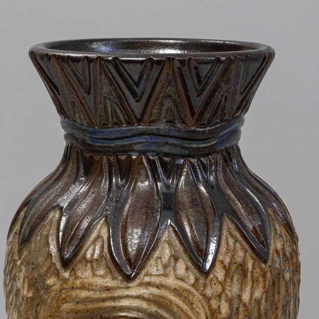 20th Century German Ceramic Vase For Sale - Image 18 of 18