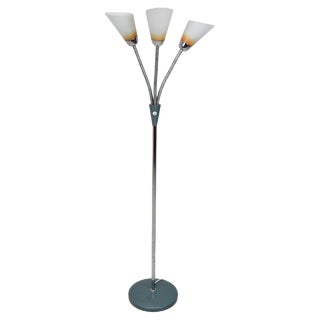 Floor Lamp with Adjustable Shades, 1960s For Sale
