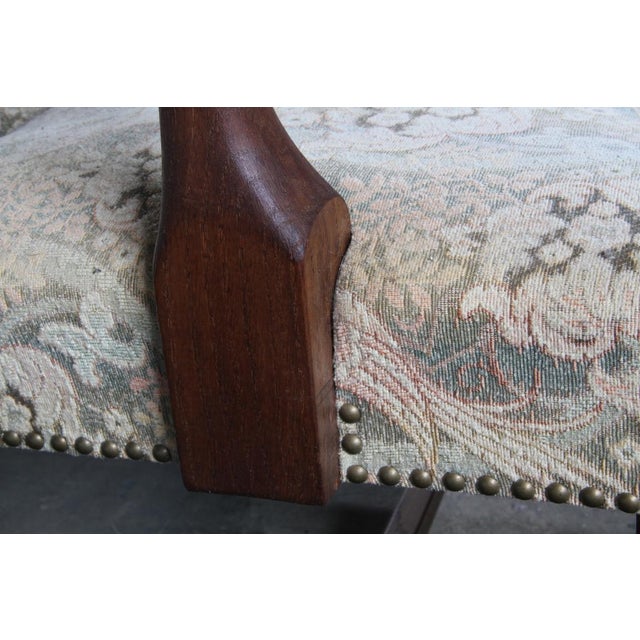 Vintage Danish Art Deco Sofa in Oak, 1940s For Sale - Image 12 of 14