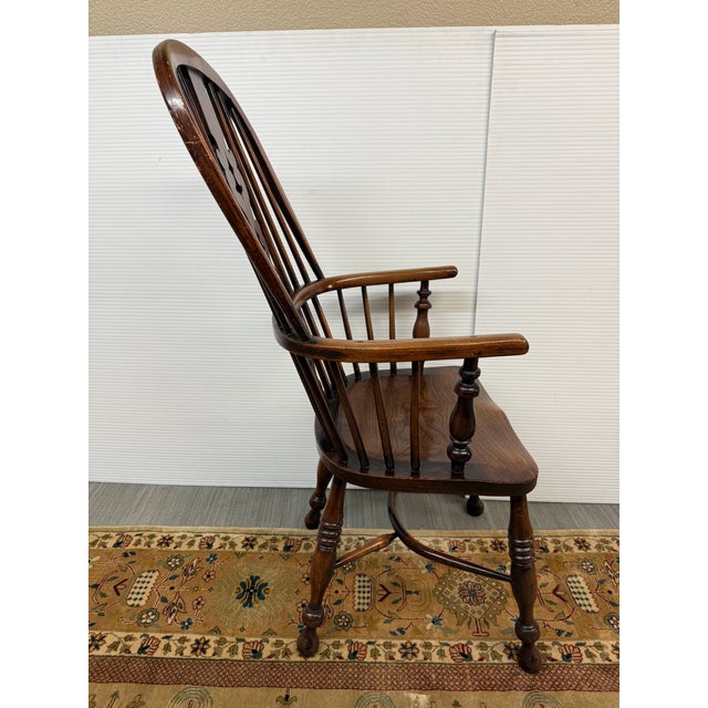 Antonios Antiques English Windsor Armchairs, Pair For Sale - Image 11 of 12