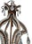Mid 20th Century 20th Century French Wrought Iron Rock Crystal Chandelier For Sale - Image 5 of 8