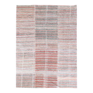 Galerie Shabab Collection Mid-20th Century Handmade Turkish Flat-Weave Kilim Accent Carpet For Sale