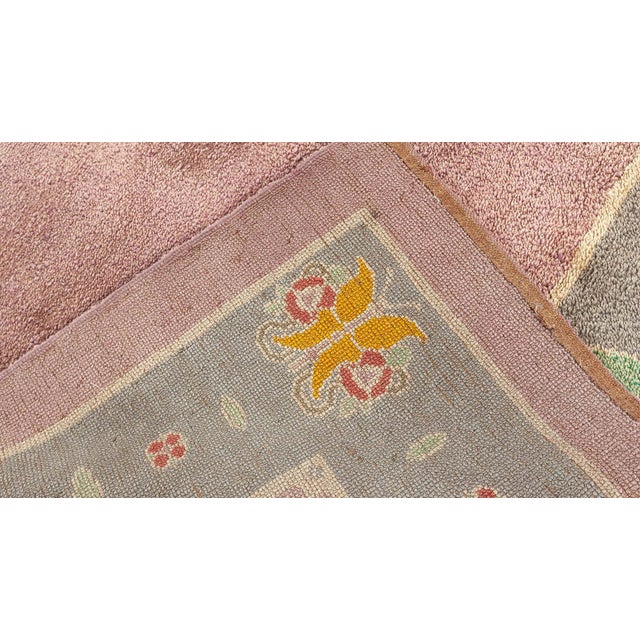 Doris Leslie Blau Vintage Irish Donegal Arts & Crafts Rug For Sale - Image 4 of 12