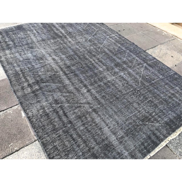 Turkish 1960s Vintage Turkish Oushak Rug - 5′6″ × 7′10″ For Sale - Image 3 of 10