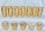 Gold Vintage Rare Mid-Century Culver Ltd. “Jeweled Ornaments” 22k Gold Glassware Set – 12 Pieces (7 Highball, 5 Whiskey) For Sale - Image 8 of 12