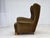 Danish Highback Relax Armchair in Green Furniture Velour, 1960s For Sale - Image 6 of 18