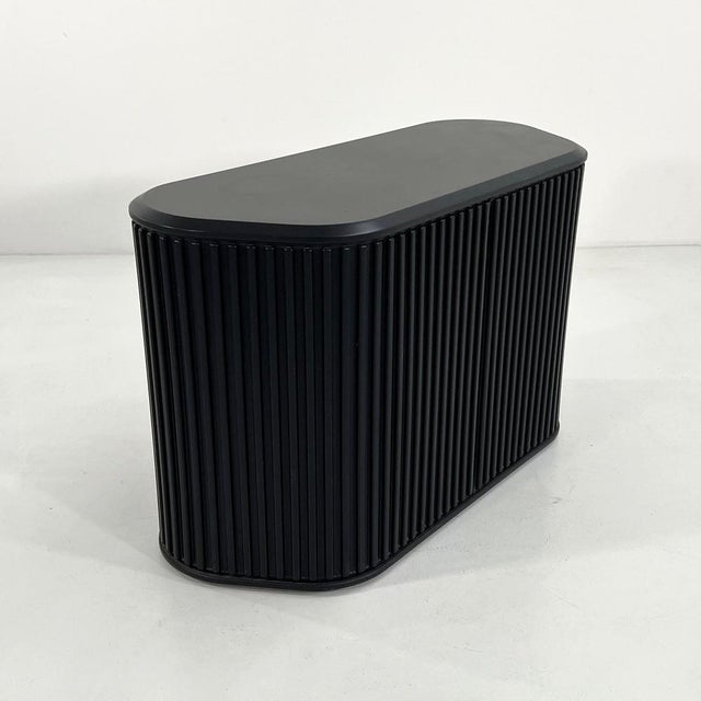 Black Adammer Sideboard by Aldo Van De Nieuwelaar for Pastoe, 1980s, in Good conditions. Designed 1980 to 1989 This piece...