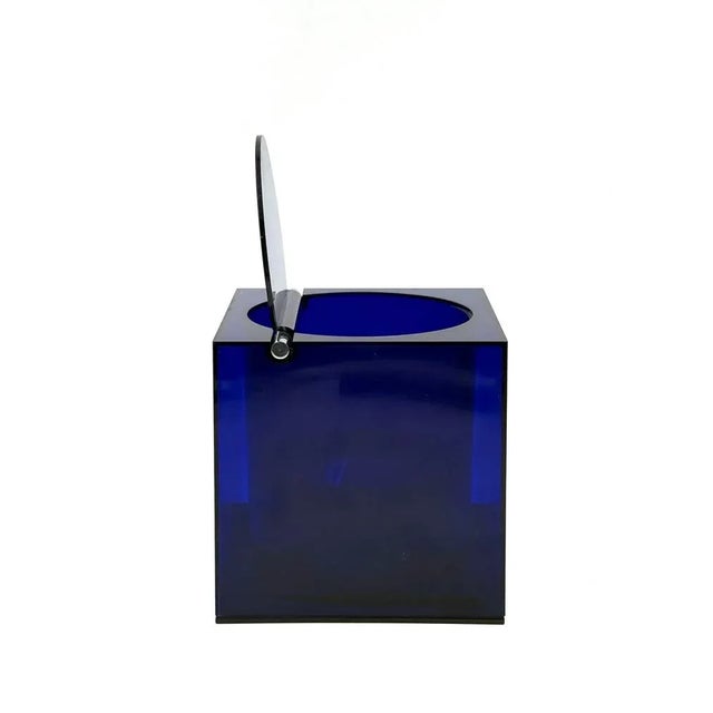 Space Age Blue Plastic Ice Bucket by Cini & Nils for Studio Opi, Italy, 1970s For Sale - Image 16 of 18