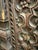 Chocolate Mid 19th Century XL Indian Carved Wood Bookcase For Sale - Image 8 of 13