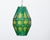 Late 20th Century Late 20th Century Felipe Derflingher Art Glass Pendant Light Fixture with Green and Yellow Tones For Sale - Image 5 of 12