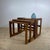 Vintage Danish Nesting Tables in Teak, 1960s, Set of 3 For Sale - Image 9 of 10