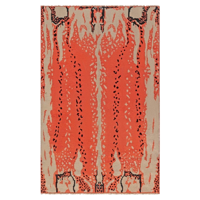 Doris Leslie Blau Vintage French Art Deco Rug For Sale