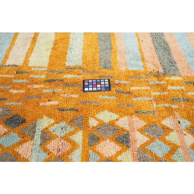 Textile Vintage Morrocan Rug 4'10'' x 7'5'' For Sale - Image 7 of 9