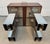 Vintage Modern Walnut and Metal Office End Tables For Sale - Image 14 of 15