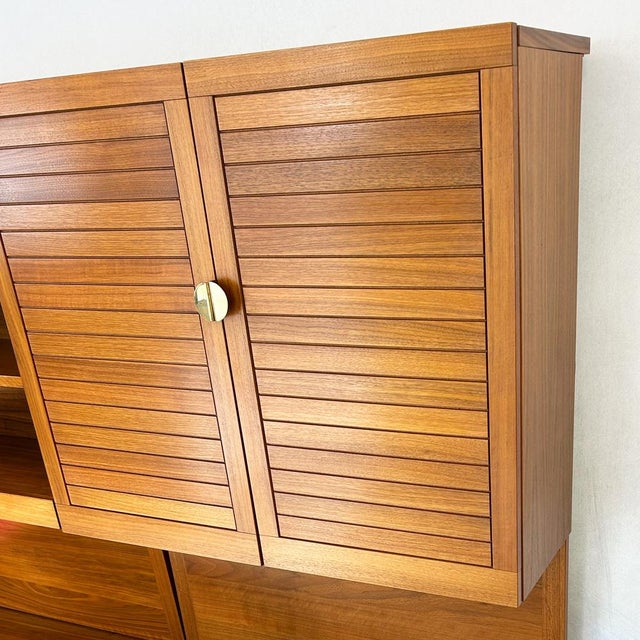 Wood Ulferts Tibro Teak Wall Units from Ulferts Möbler, 1970s, Set of 2 For Sale - Image 7 of 18