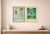 Not Yet Made - Made To Order Atelier Aria Lumae the Grand Estate Cartography Set of 2 Shore Estate Faux Checkered Border Fine Art Hge Gallery Board Print 34" X 18" Wallspace For Sale - Image 5 of 18