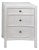 Hampton Night Stand 24", White Wash For Sale