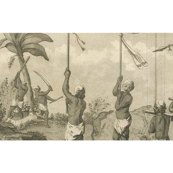 Early 19th Century After Sonnerat, Procession of Deities Through the Countryside, Engraving, 1806 For Sale - Image 5 of 10