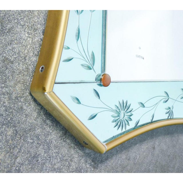 Console Table with Mirror from Cristal Art, 1950s, Set of 2 For Sale - Image 16 of 18