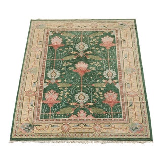 20th Century Arts and Crafts Donegal Style Rug 17.6' X 12' For Sale