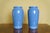 Pair of Antique Limoges Pâte-Sur-Pâte Blue Porcelain Vases For Sale - Image 13 of 13