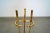 Maison Jansen 1960’s Solid Brass Chimney Fireplace Tools For Sale - Image 4 of 12