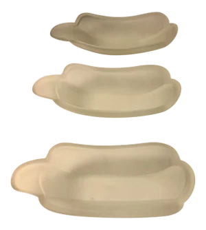 Vintage 1950s Banana Split Dishes Boats - Set of 3