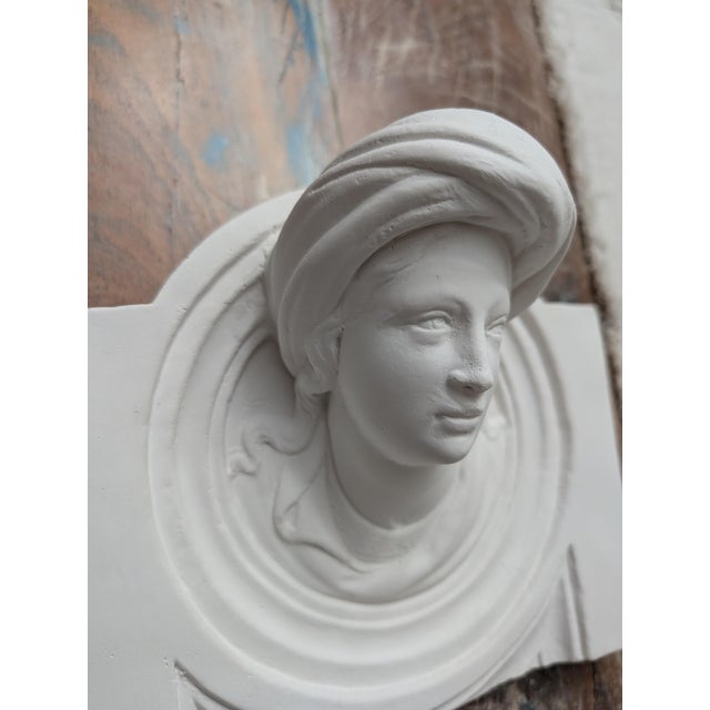 2020s Plaster Cast Head of a Prophet From Ghiberti's Gates of Paradise For Sale - Image 5 of 9