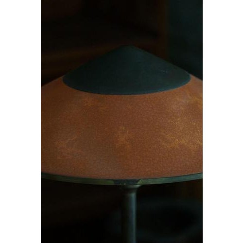 Orange Modern Danish Model T3 Table Lamp by Niels Rasmussen Thykier, 1930s For Sale - Image 8 of 17