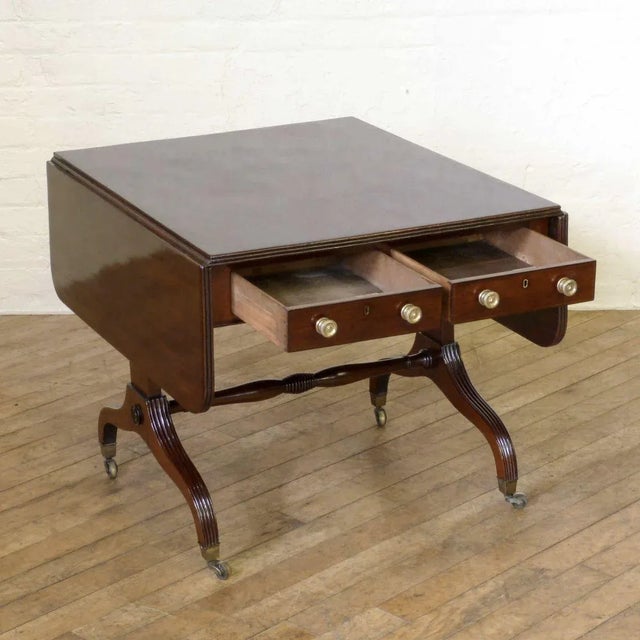 Regency Mahogany Table, 1810s For Sale - Image 11 of 15