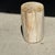 Small Side Table in Speckled White and Beige Petrified Wood, 1980s For Sale - Image 16 of 18
