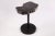 Living Edge Petrified Wood Top W Black Metal Stand Accent Table or Side Table 54 For Sale - Image 4 of 5