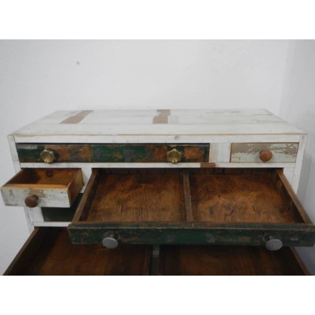 Silver Table Chest of 8 Drawers, 1980 For Sale - Image 8 of 11