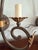 Vintage Fine Art Handcrafted Lighting Wall Light Sconce, Gilded Accents For Sale In Savannah - Image 6 of 9
