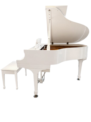 Steinway & Sons Model S Grand Piano With Player Capability and Piano Bench