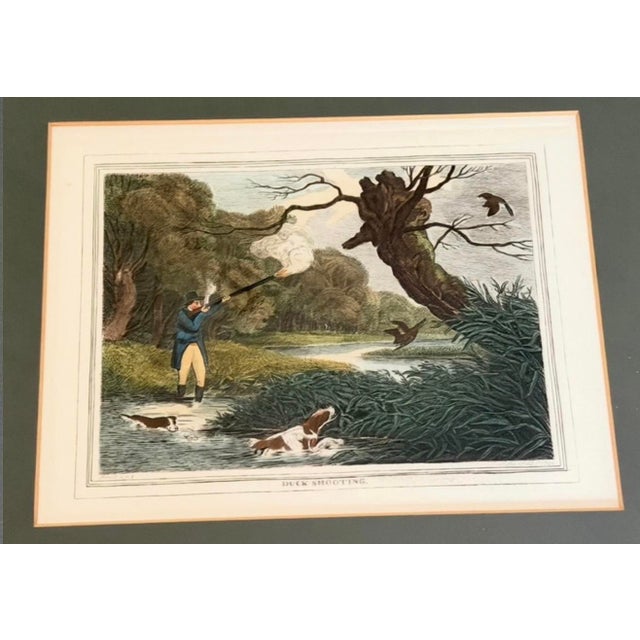 Rare Pristine 1798 Samuel Howitt Hunting Engravings-True First State- Set of 6 For Sale - Image 6 of 10