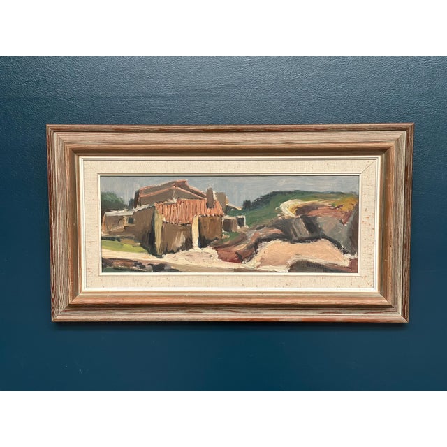 Gideon Isaksson, Portuguese River, 1960s, Oil on Canvas For Sale - Image 17 of 18