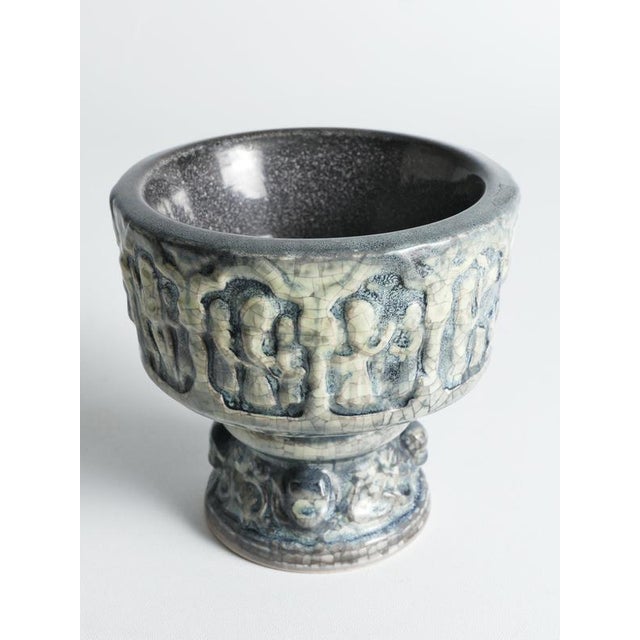 Michael Andersen & Son Gothic Ceramic Jardiniere by Michael Andersen & Son, 1960s For Sale - Image 4 of 14