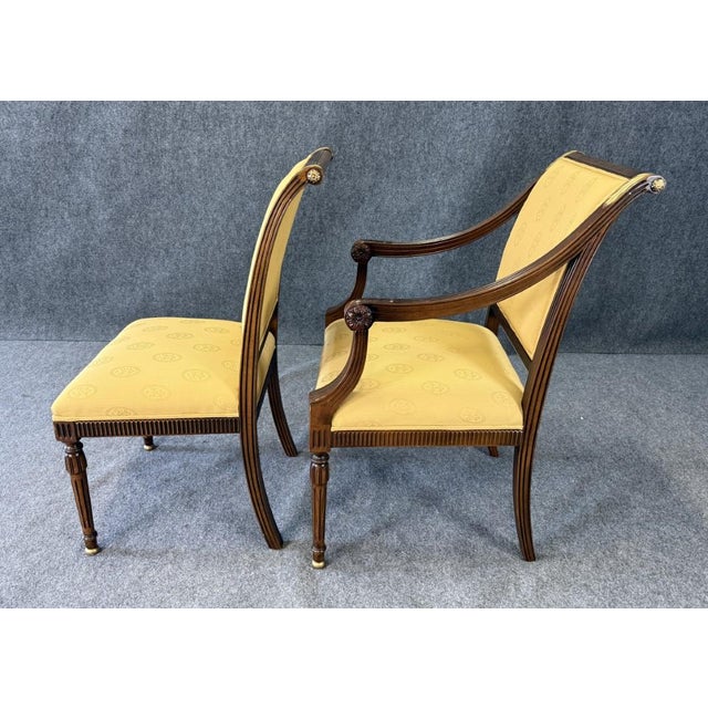11 Piece High-End Italian-Made Dining Set Attributed to Marzorati For Sale - Image 13 of 18